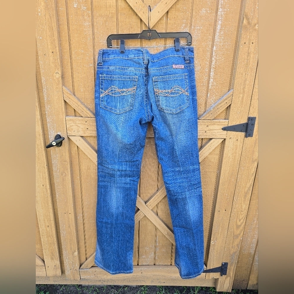 Cowgirl Tuff Barbed Wire Tan Re-Boot - Picture 4 of 4